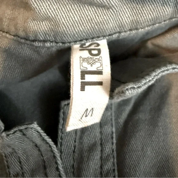 Spell Dusk boiler romper, olive, M - Picture 4 of 4